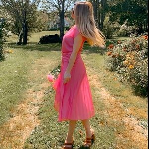 Blushing pink vintage dress